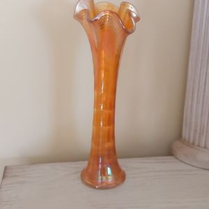 Imperial ripple marigold vase